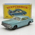 Lesney Ford Zodiac Mk. IV Blue With Box 1968 Matchbox 1-75 Vintage England No.53