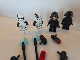 LEGO Star Wars-75299 Trouble on Tatooine, 75197 1st Order Spec, 75074 Snowspeede