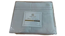 Clara Clark Creme King Sheet Set. Made for Deep Pockets. Premier 1800 Collection