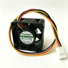 For Sunon 4020 KDE1204PKV2 DC12V 0.6W 4cm Mute Cooling Fan