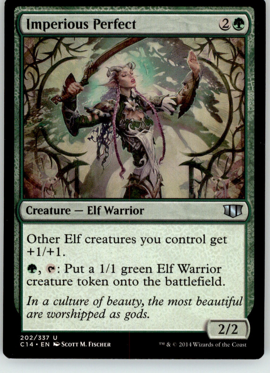 Imperious Perfect - Commander 2014 - 202 - LP Magic: The Gathering