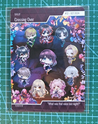 IFI's Store Idea Factory Iffy Card OCT 2024 #72 9 R.I.P. RIP Crossing Over