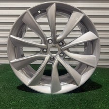 19" x 8.5" 5x114.3 Silver Alloy Factory OEM Wheel Rim 2017-2020 Tesla Model 3