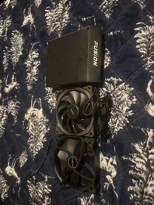 Antec Liquid Cooler Black Dual Fans Fusion Radiator Water Cooling