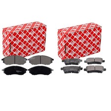 FEBI BREMSBELÄGE VORNE+HINTEN passend für Nissan Pathfinder 3 R51 R51x