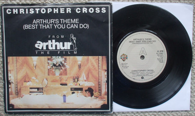 Christopher Cross - Arthur's Theme ( Best That You Can Do) - EX- 45 + PS