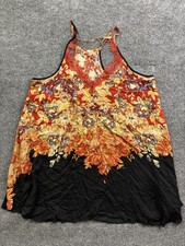 Intimately Free People Boho Floral Dress Womens M Halter Crochet Trapeze