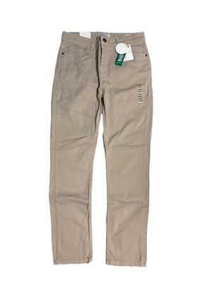 Defacto Slim Fit Beige Cotton Chino/Khaki Pants Men's 29 Waist 30 Length