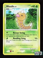 Pokemon Weedle 86/111 Rising Rivals LP
