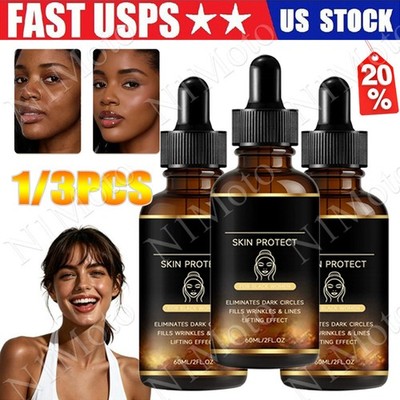 (3 pack) Skin Protect Serum for Women Gentle Facial Skin Care - 60ml