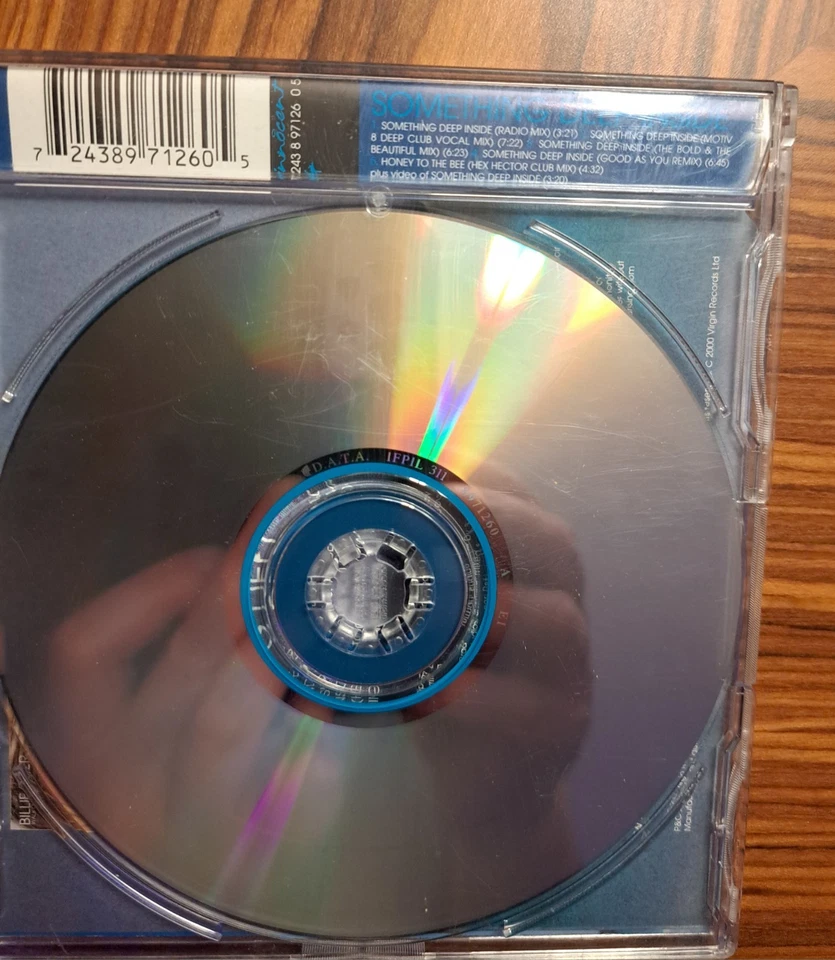 Billie Piper Something Deep Inside CD Single 2000 5 Track Inc. Video Oz Pressing - Image 3 of 4
