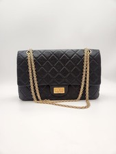CHANEL Vintage 2.55 Large (Maxi) Black A Condition 16 Series 149164932