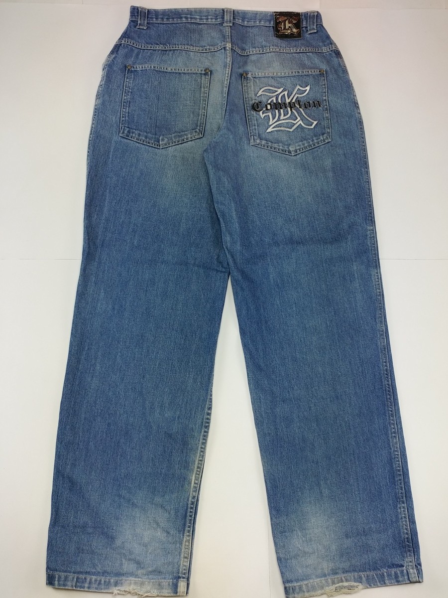 KARL KANI jeans, Compton LA vintage baggy Kani jeans loose 90s hip
