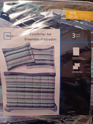 3 PC Comforter Set Double/Queen