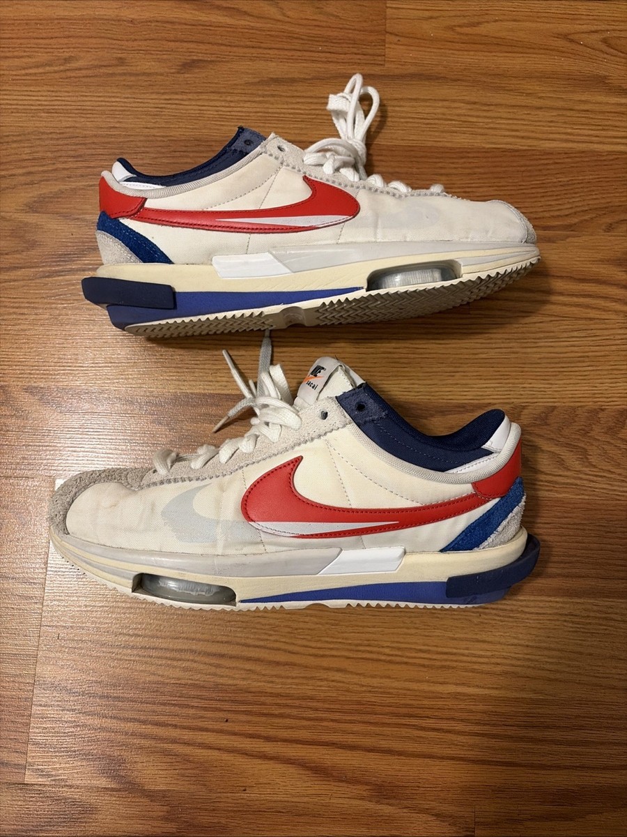 Size 10.5 - Nike Sacai x Zoom Cortez SP - DQ0581-100 | eBay