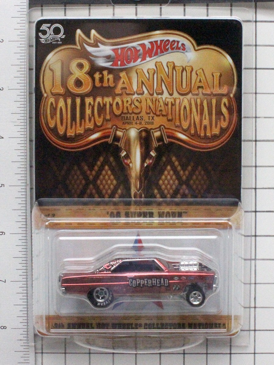 Hot Wheels 2018 18th Collectors Nationals, '66 Chevy Nova w/o