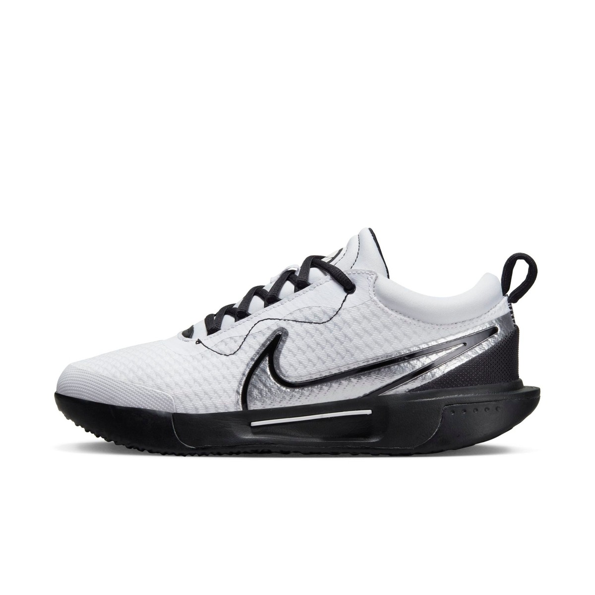 DV3285-100] Womens Nike COURT ZOOM PRO HC 'WHITE BLACK (W)' | eBay