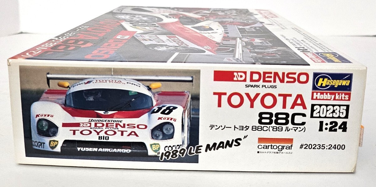 TOYOTA 88C ミニカー 1/24 スケールセット Hasegawa 1/24