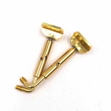 4/4 Violin Seperate Divided Chinrest Screw Clamp Golden Color Nickel Alloy
