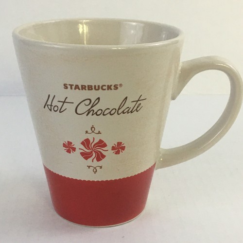 Original Rare Starbucks Hot Chocolate Coffee Mug Cup 2010 Red 15 oz Christmas - Picture 3 of 9