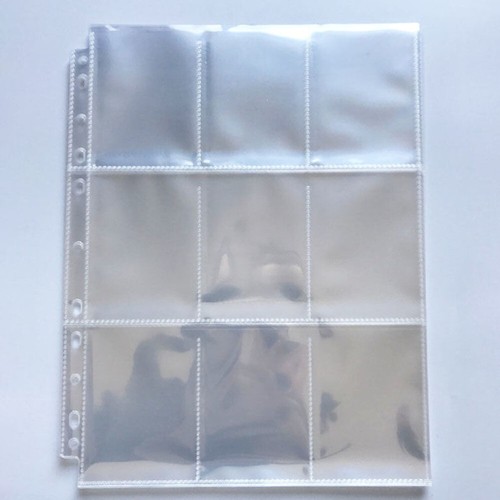2 Count Card Sleeve Plastic Picture Book Sleeves Photo Album Pages - Picture 11 of 12