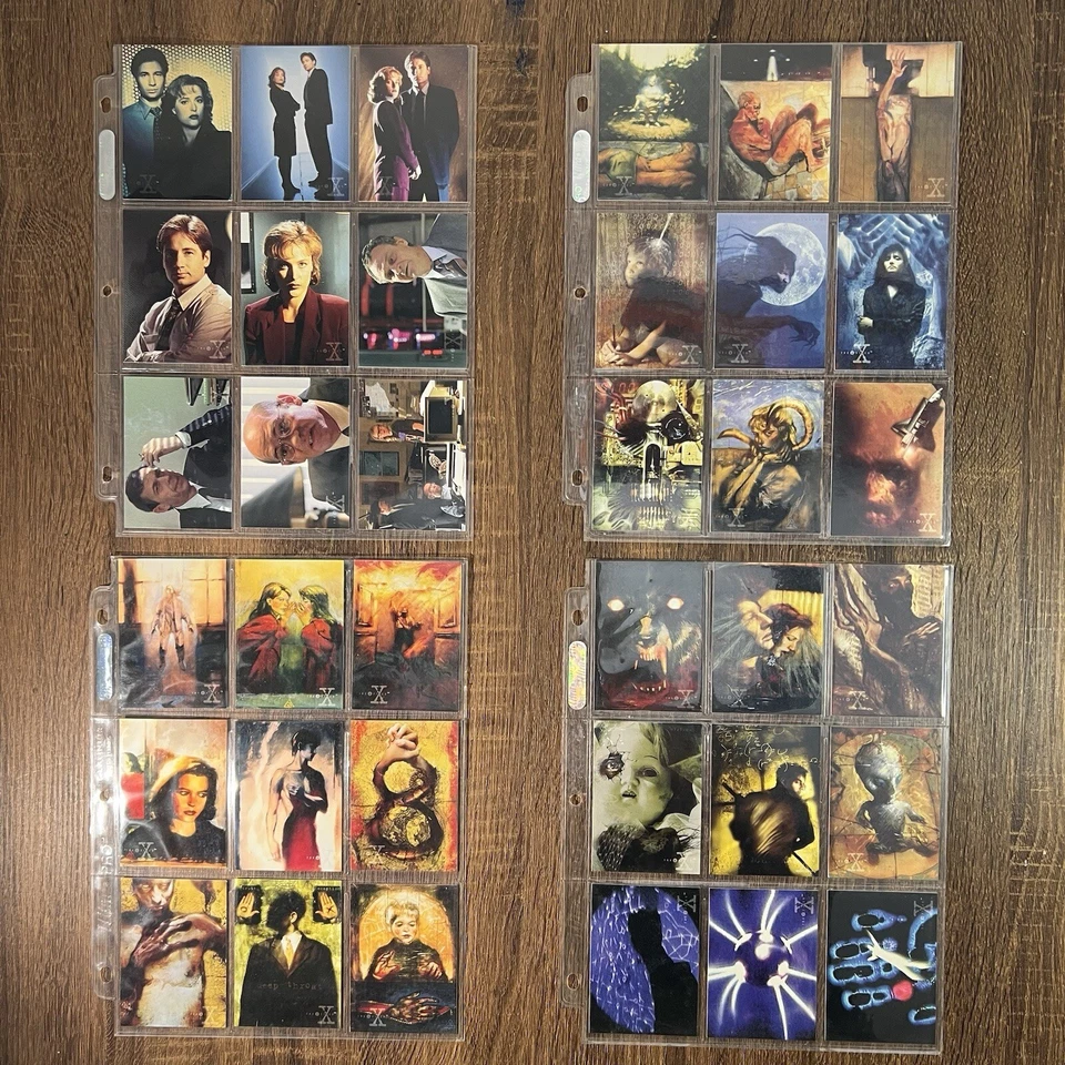 X Files - 500 Trading Card Lot - Series 1 & 2 Etched Hologram Foil-Stamped 1996 - Image 3 of 4