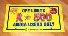 Commodore Amiga 500 Very Rare Vintage Sticker