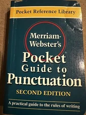 Merriam-Websters Pocket Guide to Punctuation (Pocket Reference Library)