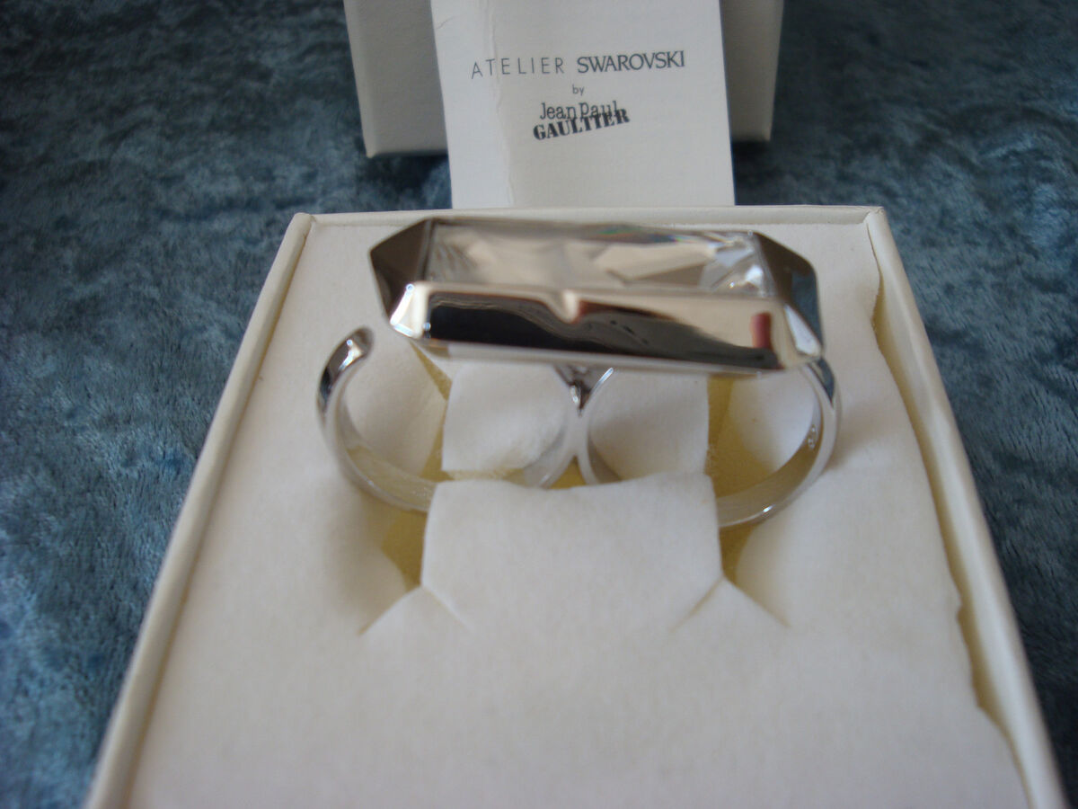 Jean Paul Gaultier For Atelier Swarovski Reverse Double Ring Jean Paul Gaultier For Atelier Swarovski Reverse Double Ring
