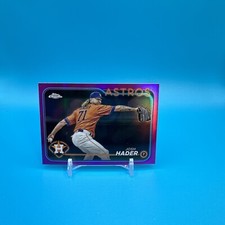 2024 Topps Chrome #162 Josh Hader Pink Refractor Astros