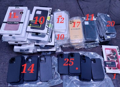 Bulk Assorted Lot Of 121 iPhone Cases 11, 11 Pro/max, XS Max & 12