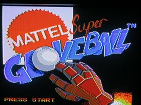 Super Glove Ball (NES, 1990) By Mattel (Cartridge Only) NTSC