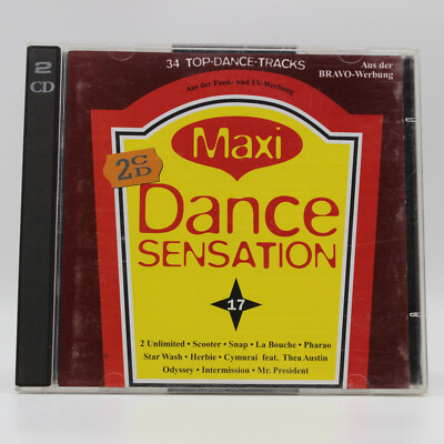 Musik CD | Maxi Dance Sensation 17 (1995) | Disc poliert