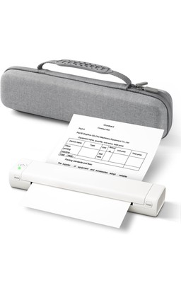 *BRAND NEW* Odaro M08F Portable Wireless Letter Printer and Case for Travel