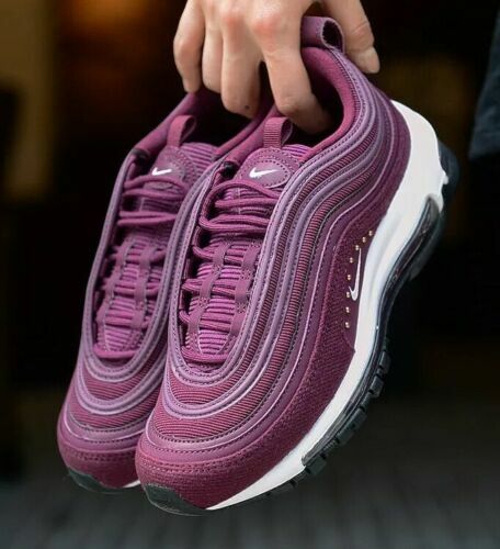 Nike Air Max 97 se para mujer Talla 4.5 EUR 38 (AQ4137 600) Burdeos/Blanco/Negro  | eBay