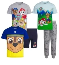 5-Pc. Set ~ Nickelodeon™ ~ 3-Tops ~ Sweatpants ~ Shorts ~ PAW PATROL ~ Size 6