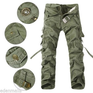 army fatigue mens pants