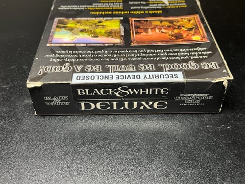 Black & White Deluxe PC Games EA Lionhead NTSC Factory Sealed w/ cosmetic wear - Bild 7 von 7
