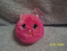 2023 Bath Body Works Pocket Bac Pink Furry Kitty Cat Gel Hand Sanitizer Holder