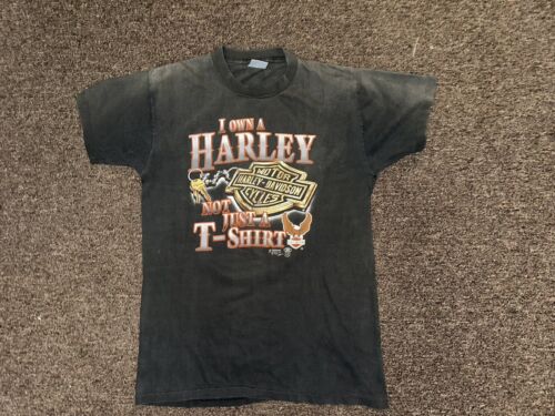 Rare 1980s harley davidson t-shirt - Gem