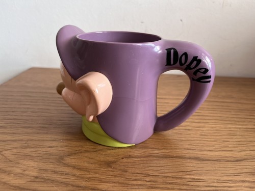 Disney Dopey 3-D Plastic 3.5" Mug Cup - Picture 6 of 9