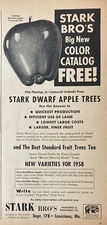 1957 AD.(XF19)~STARK BRO’S NURSERIES & ORCHARDS CO. LOUISIANA, MO.  APPLE TREES