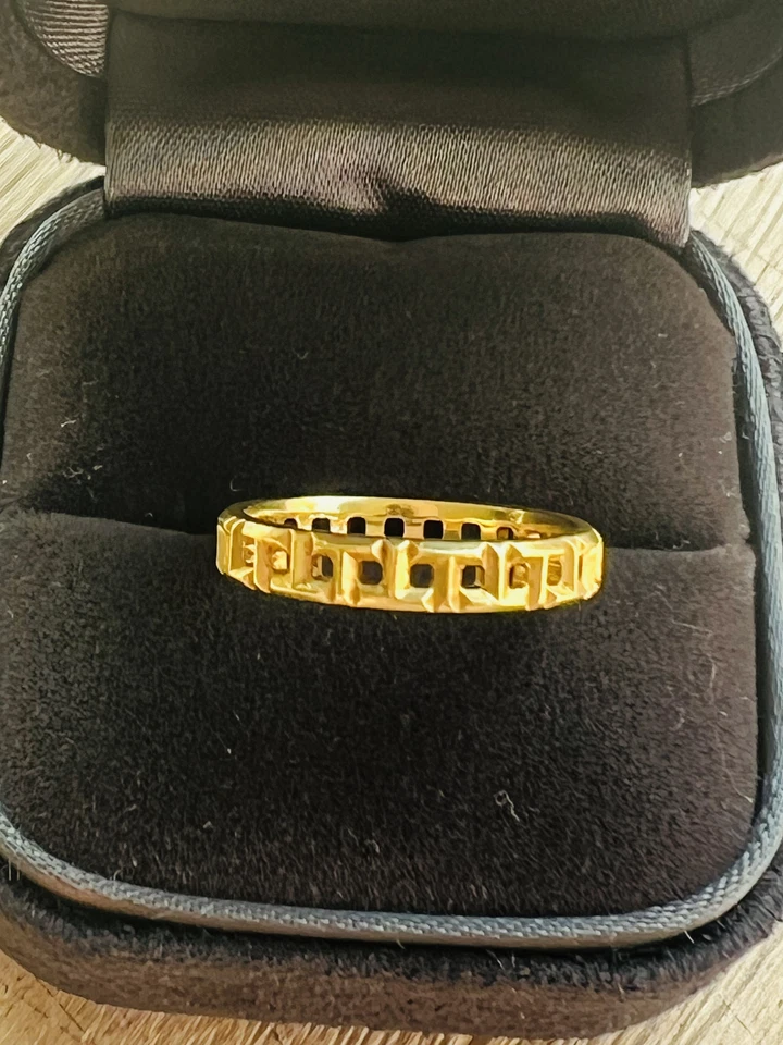 Tiffany Ring Gold - Bild 1 von 3