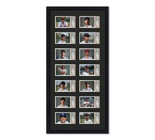 PSA Graded Card Frame Display Holds (14) Slabs Baseball, UV Protection (optional