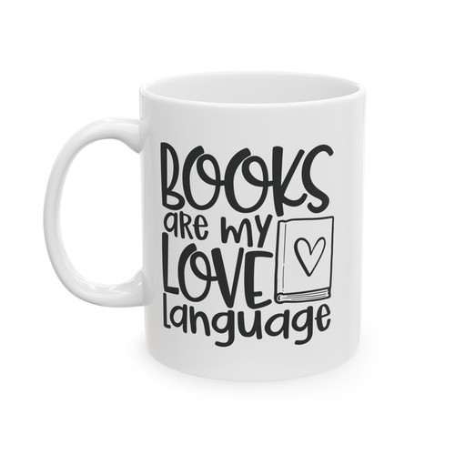 Bücher sind meine Liebessprache Kaffeebecher Buch Liebhaber Geschenke Geburtstagsgeschenk für Schwester - Bild 5 von 17