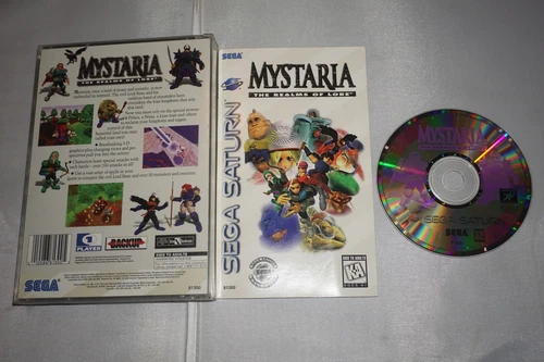 Mystaria: The Realms of Lore (Sega Saturn) Complete w/ Reg Card