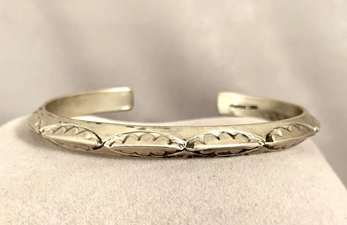 Ebay sterling clearance silver cuff bracelets