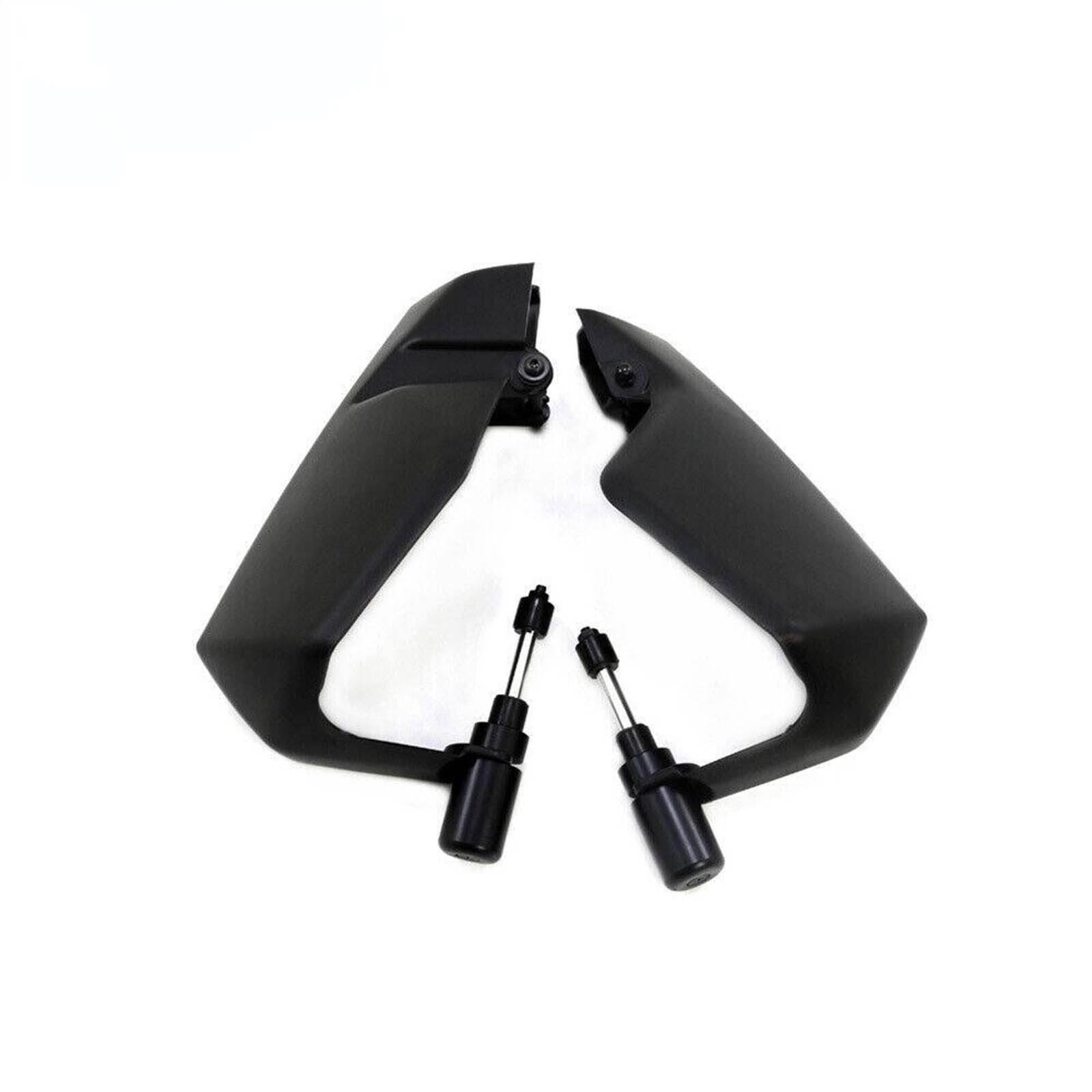 Motorrad Handschützer Schwarz - Lenker Protektoren Für 8mm/10mm Spiegelstangen