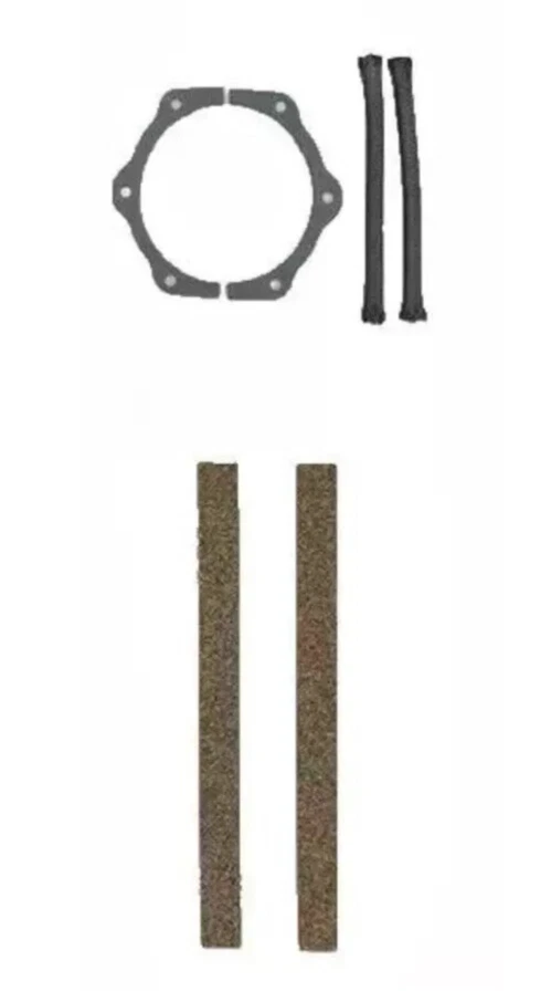 Dodge Deluxe 1934-1941 sello principal trasero y paquete de junta de goma para cárter de aceite del motor Foto 3 de 4