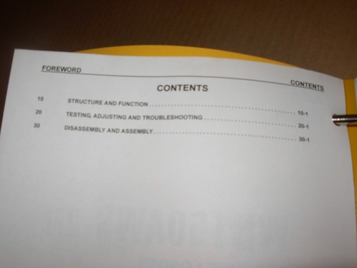 Komatsu WB150AWS-2N Backhoe Loader Shop Service Manual , A90001 - up - Picture 3 of 7